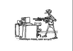 User Error!?